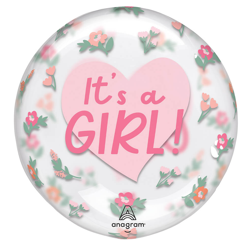 18 inch CLEARZ - IT'S A GIRL FLORAL