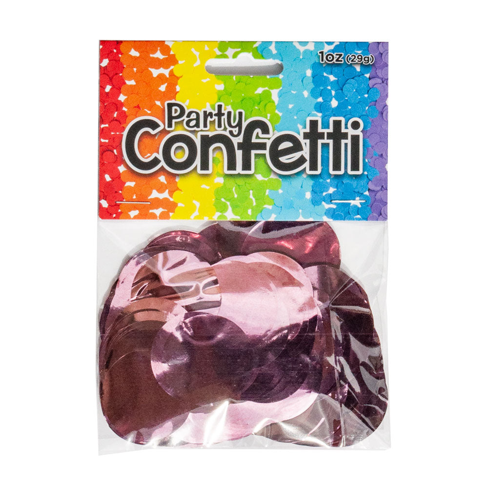 METALLIC CONFETTI - LIGHT PINK