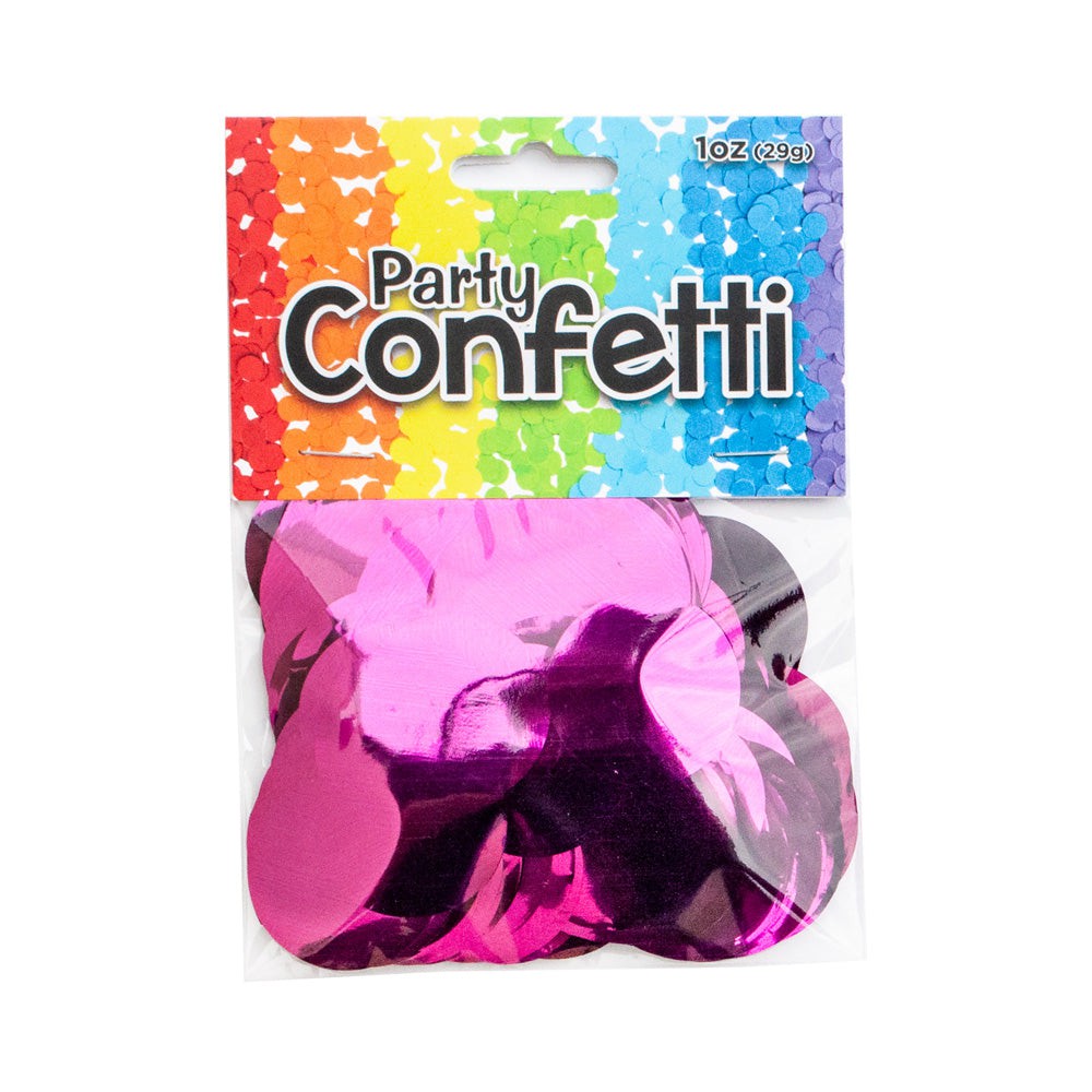METALLIC CONFETTI - MAGENTA