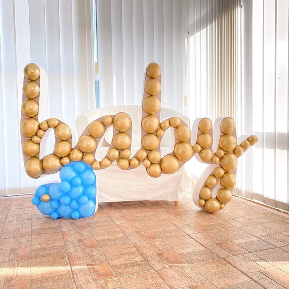 59 inch SCRIPT - BABY MOSAIC FRAME