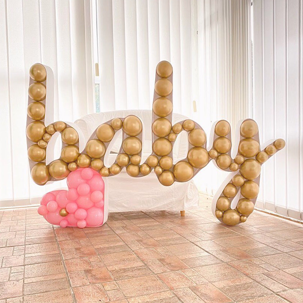 59 inch SCRIPT - BABY MOSAIC FRAME