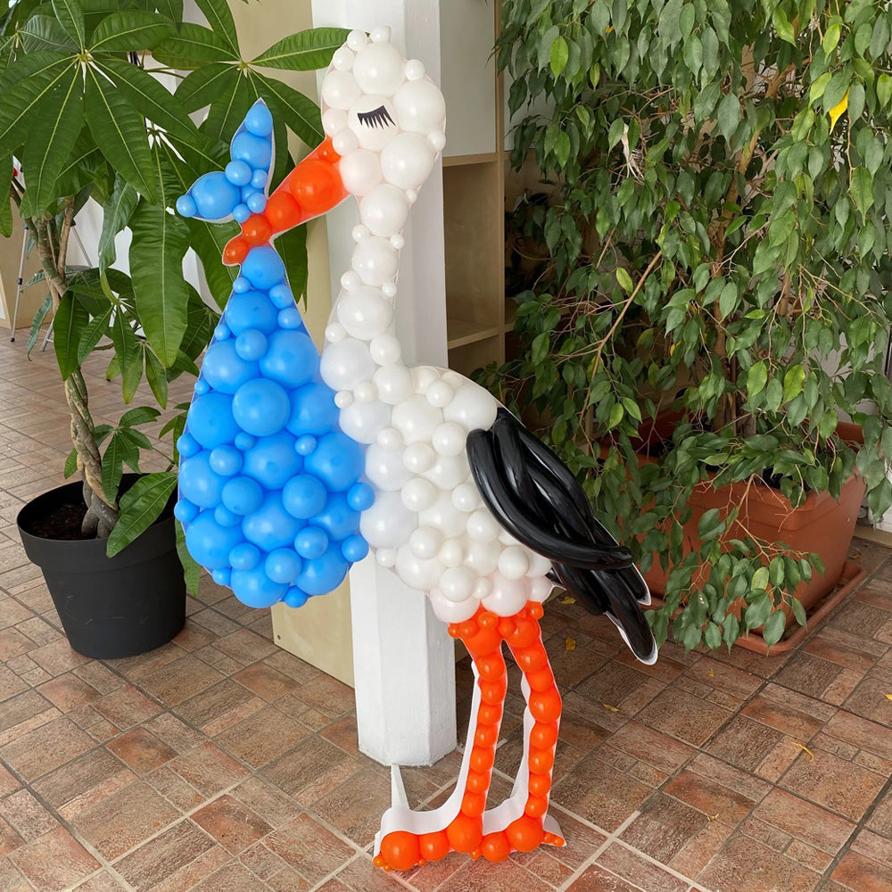 51 inch STORK MOSAIC FRAME