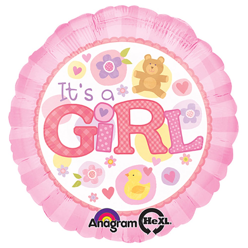 18 inch IT'S A GIRL PINK