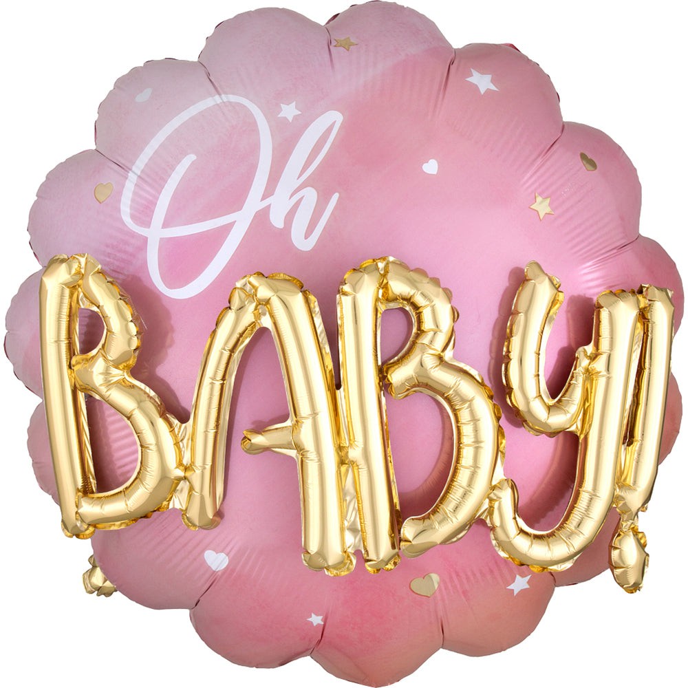 28 inch PINK BABY GIRL