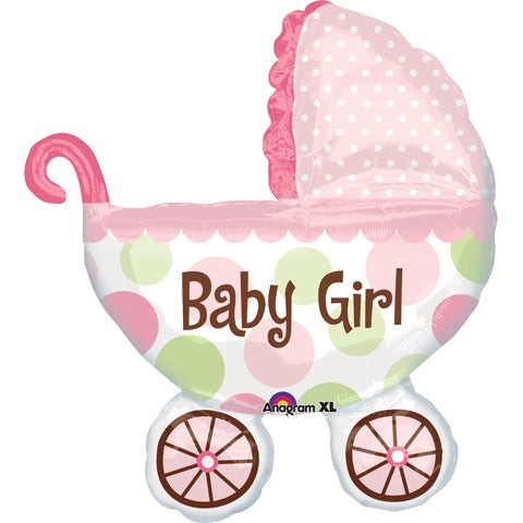 31 inch BABY BUGGY GIRL