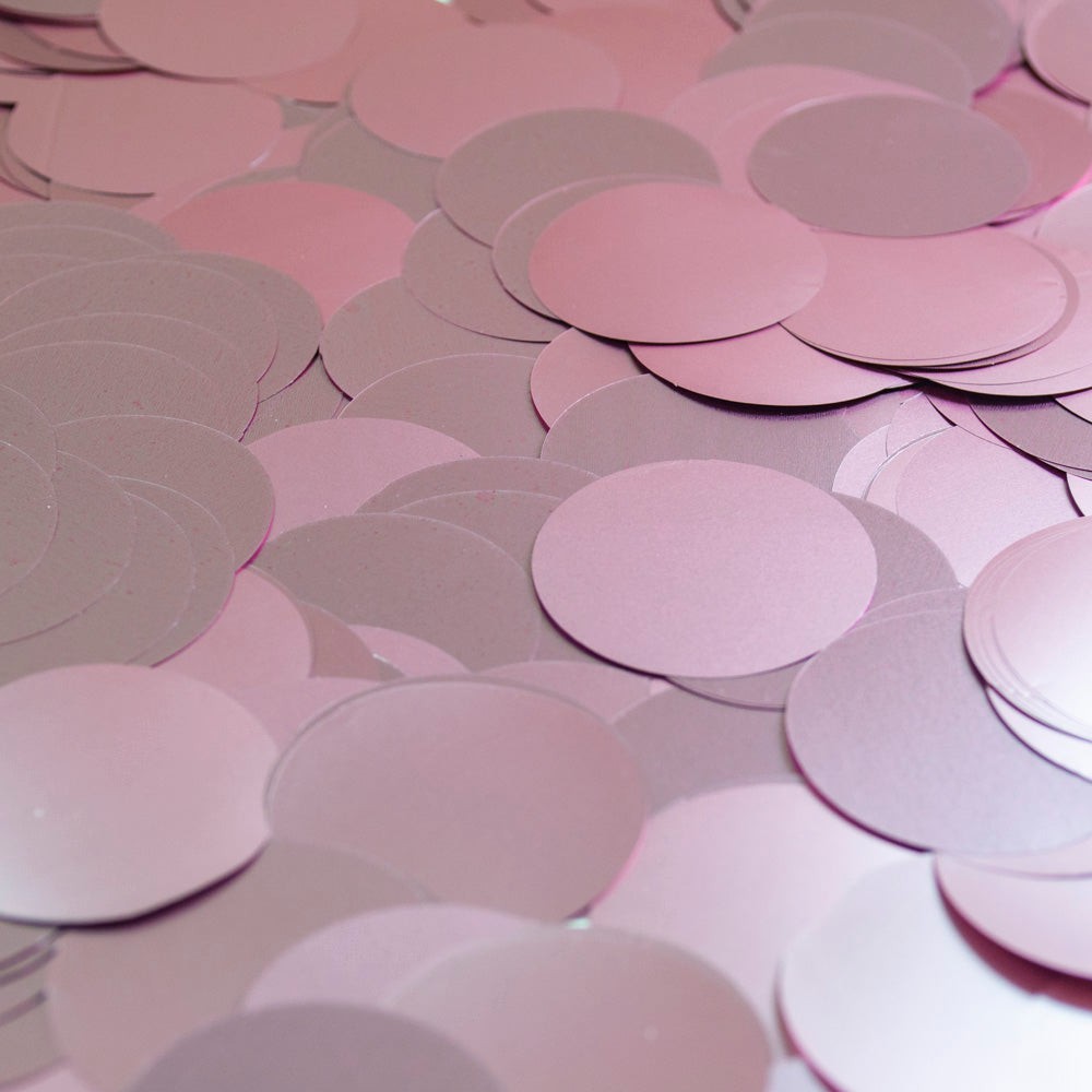 CHROME CONFETTI - LIGHT PINK