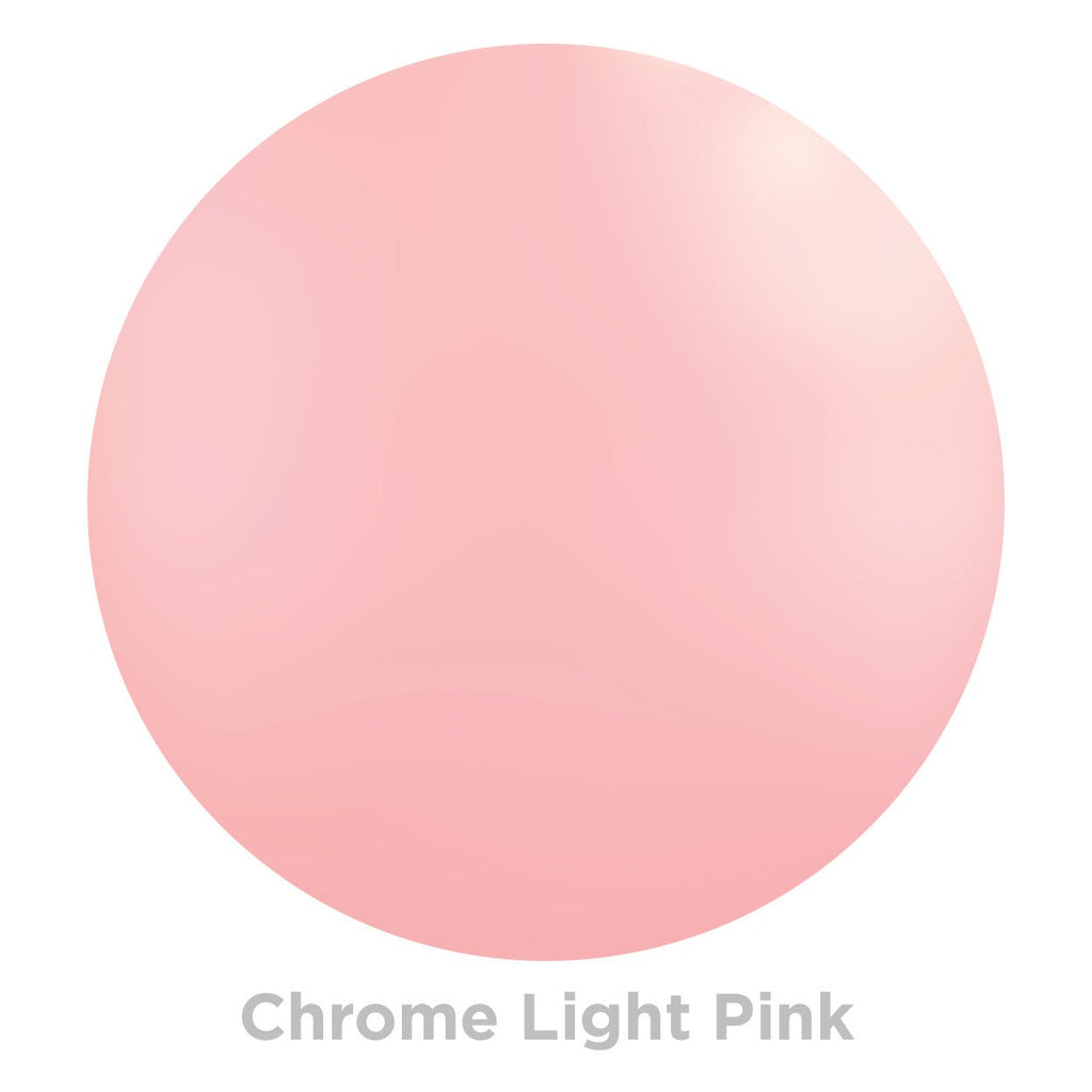 CHROME CONFETTI - LIGHT PINK