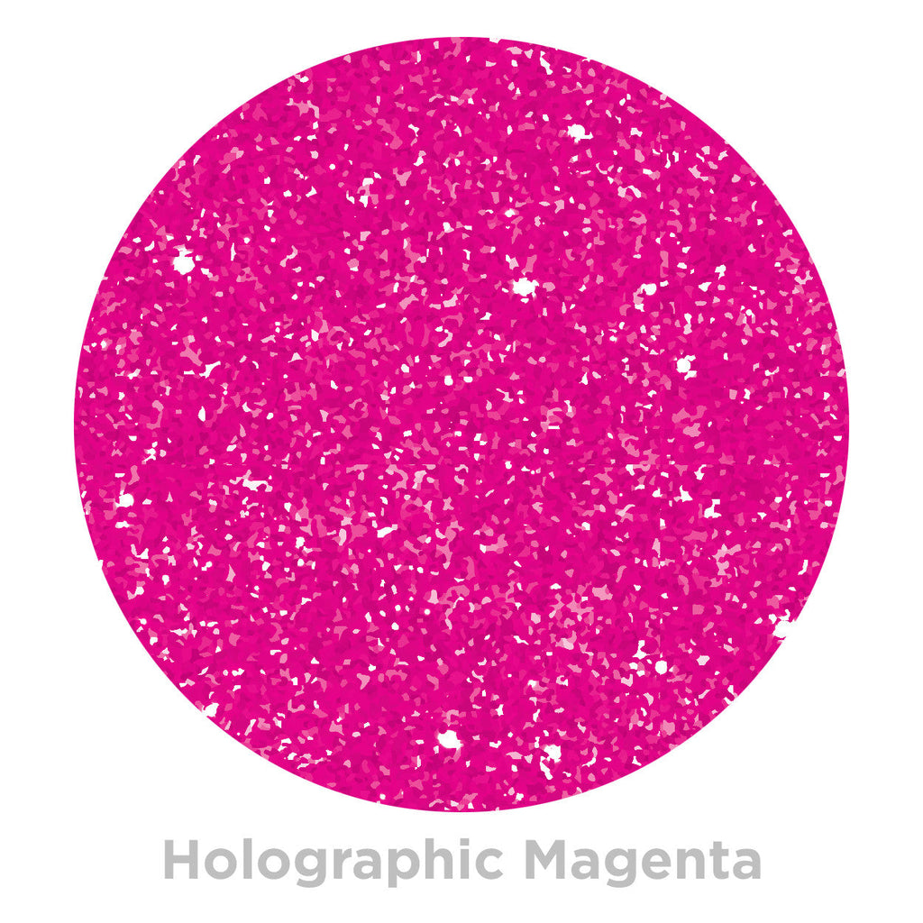 HOLOGRAPHIC CONFETTI - MAGENTA