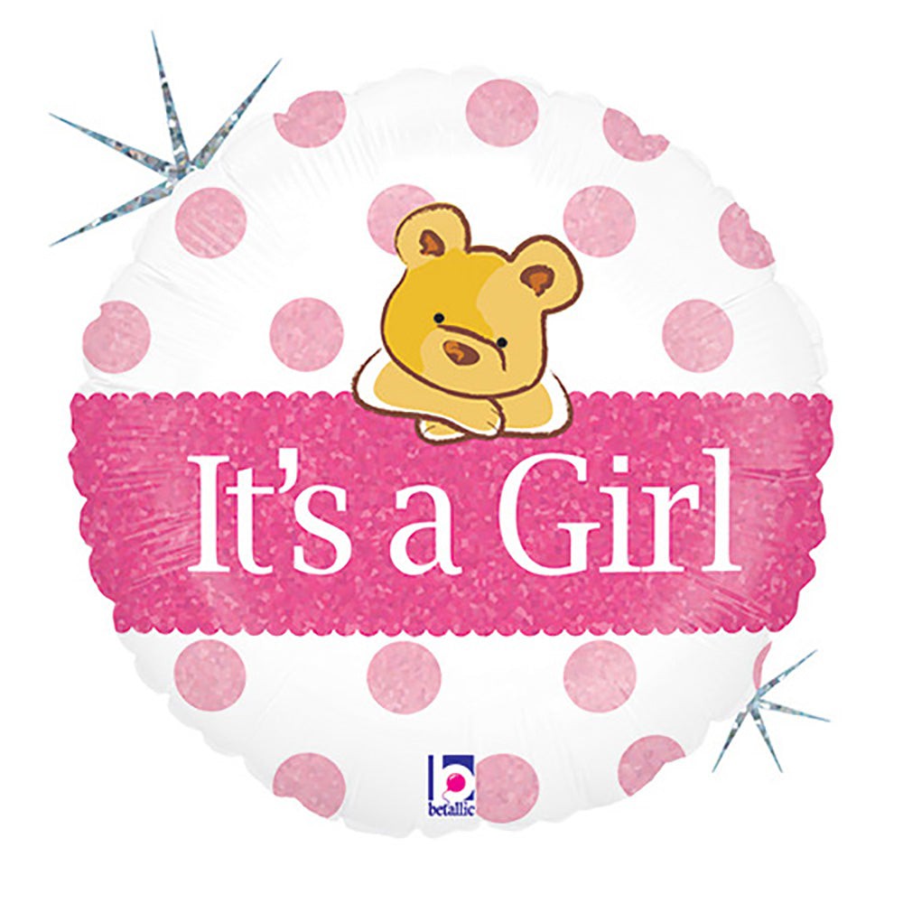 18 inch BABY GIRL BEAR