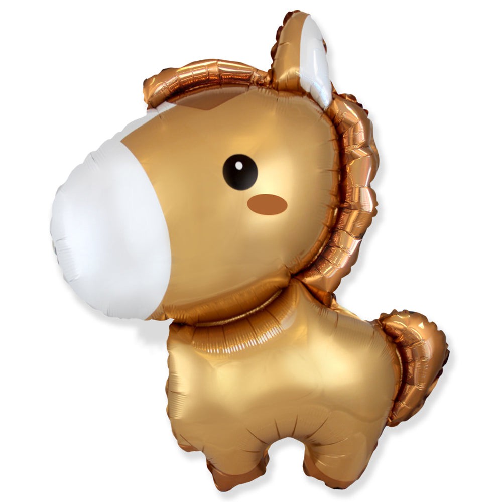 34 inch BABY HORSE GOLD