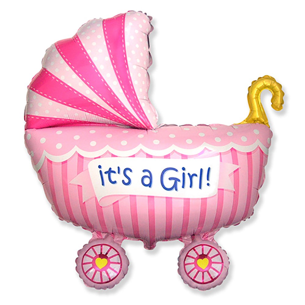 35 inch BABY BUGGY GIRL