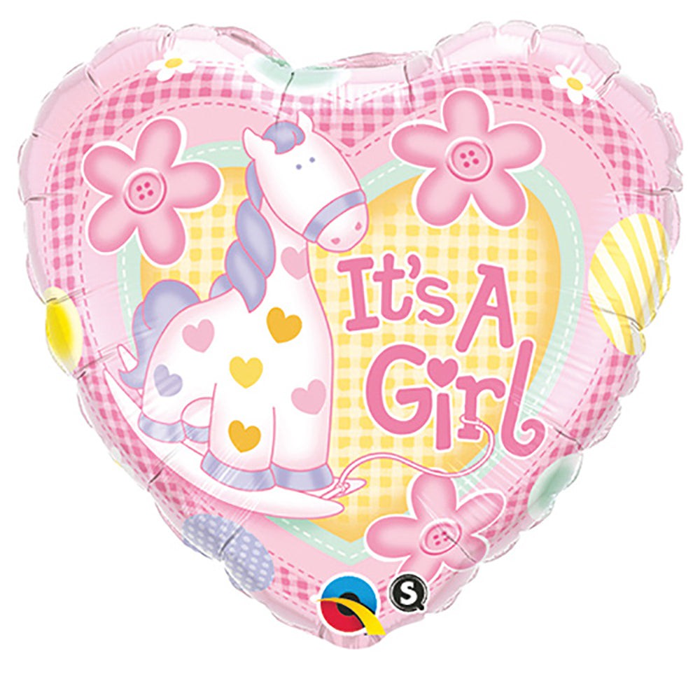 18 inch IT'S A GIRL SOFT PONY