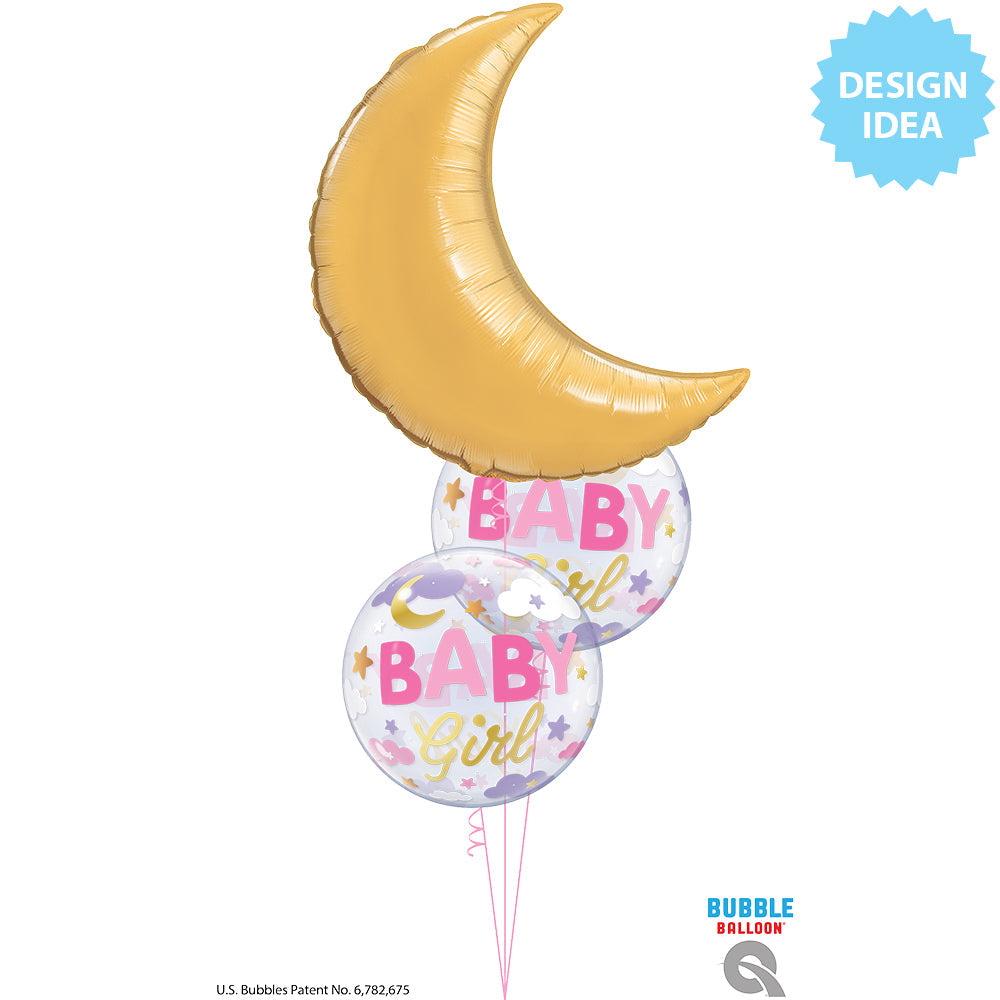 22 inch BUBBLE - BABY GIRL SWEET DREAMS