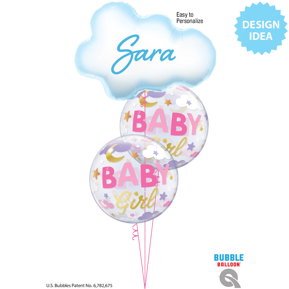 22 inch BUBBLE - BABY GIRL SWEET DREAMS
