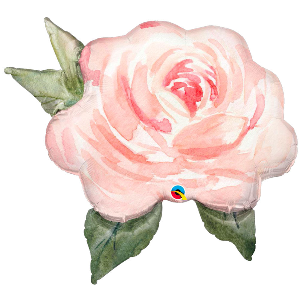 36 inch PINK WATERCOLOR ROSE